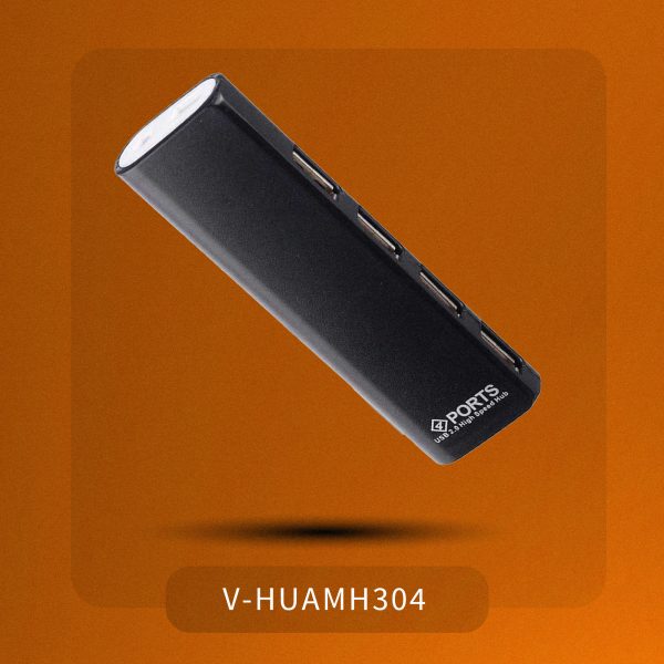 V-Huamh304 قیمت و خرید هاب USB 2.0 وینت 4 پورت مدل