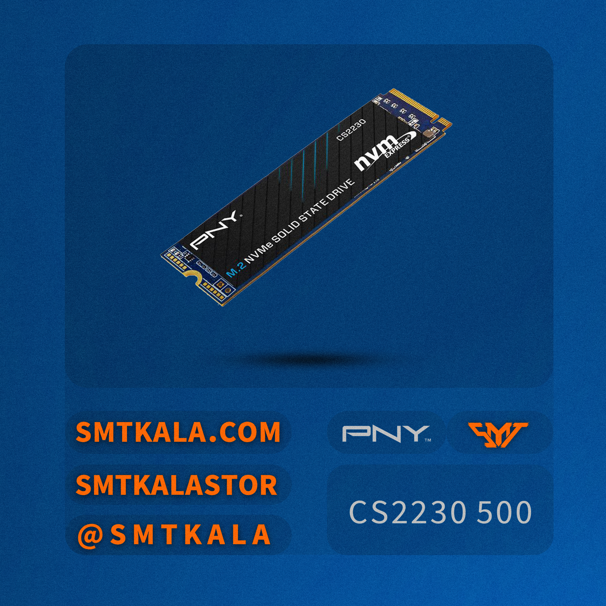 CS2230 500 CS2230 خرید و قیمت هارد 500g SSD M2 PNY مدل - تصویر 1