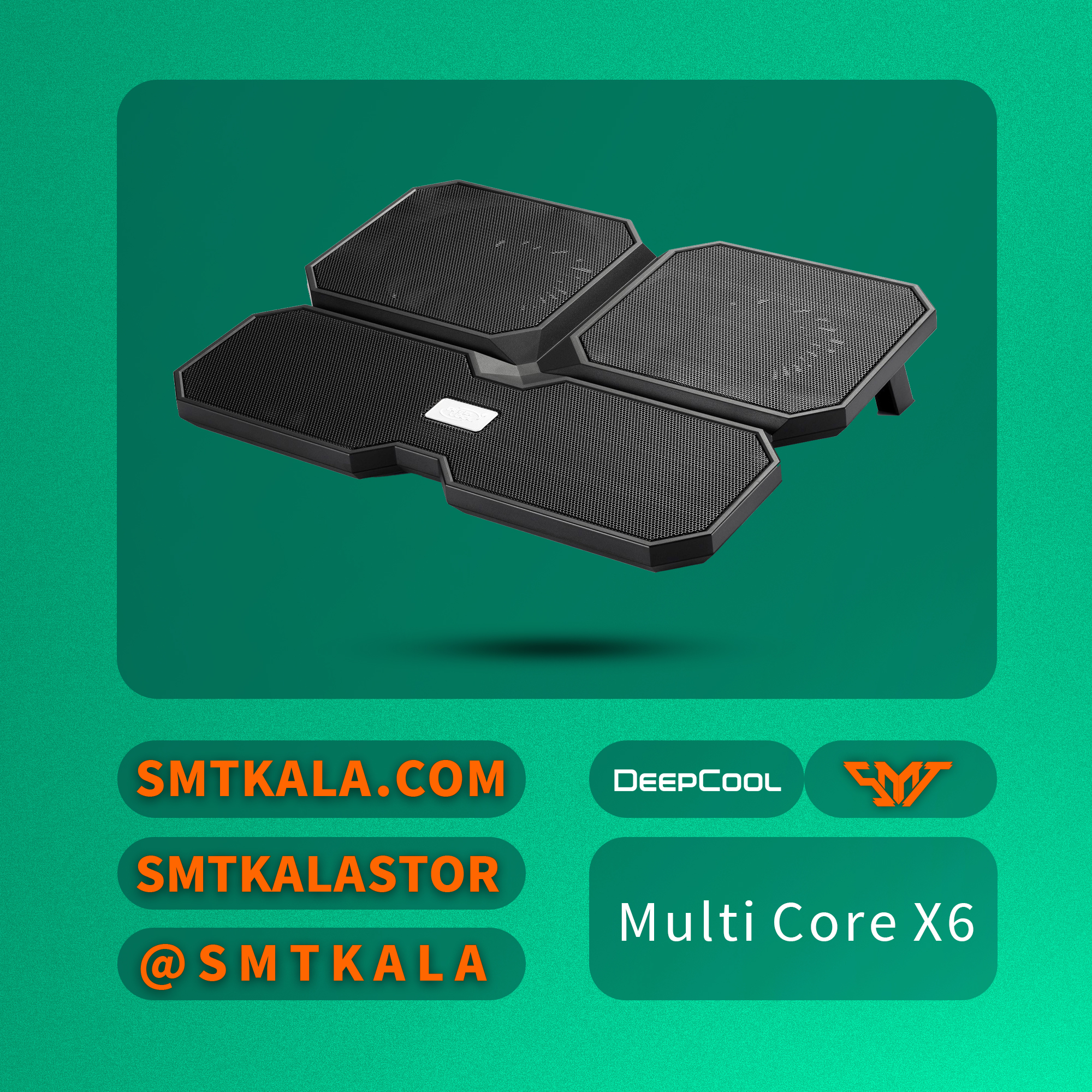 Multi Core X6 Multi Core X6 قیمت و خرید کول پد دیپ کول مدل - تصویر 1