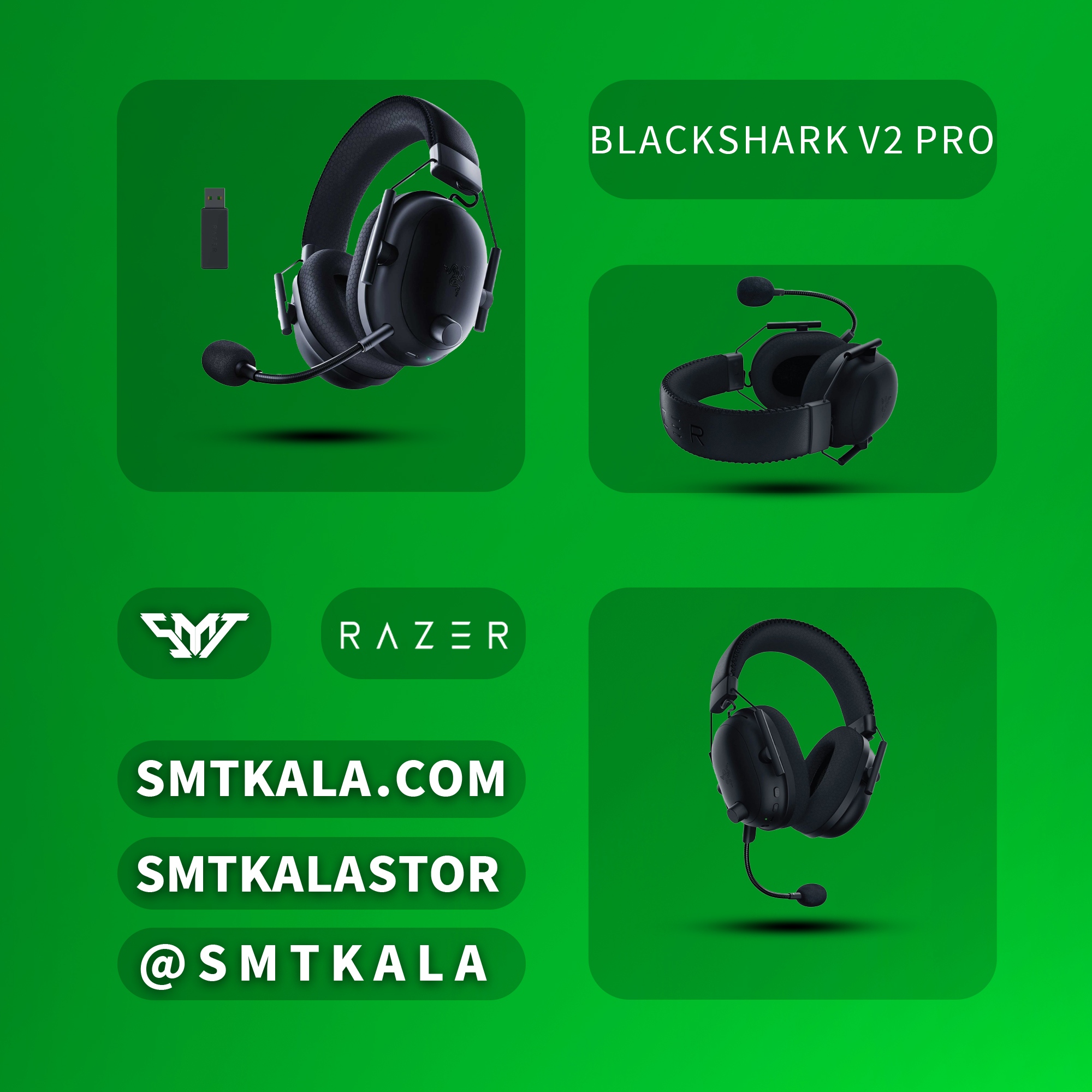 BlackShark v2 Pro BlackShark v2 Pro قیمت و خرید هدست گیمینگ ریزر مدل - تصویر 1