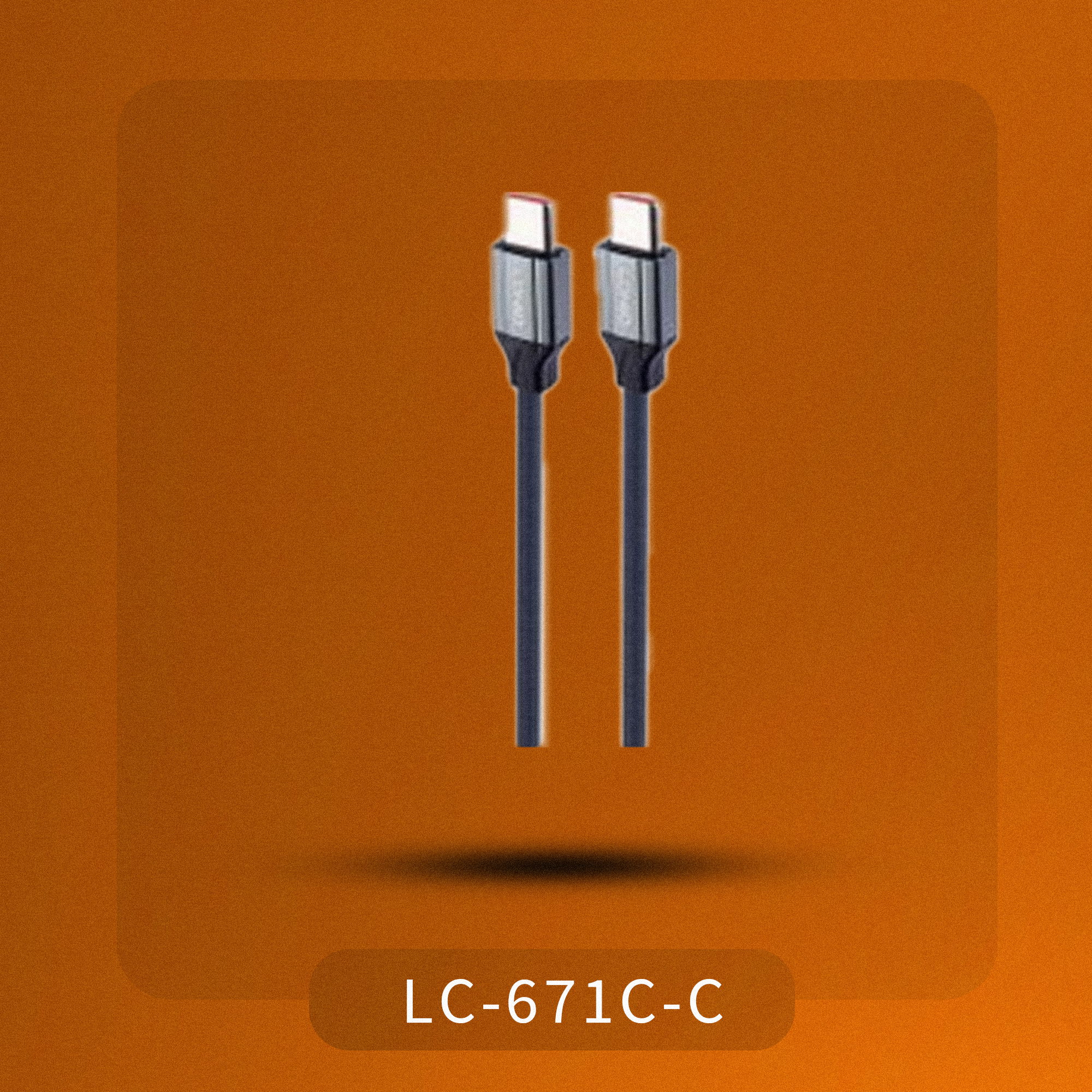 LC-671c-c LC-671c-c قیمت و خرید کابل شارژ دو سر تایپ C الدینیو مدل - تصویر 1