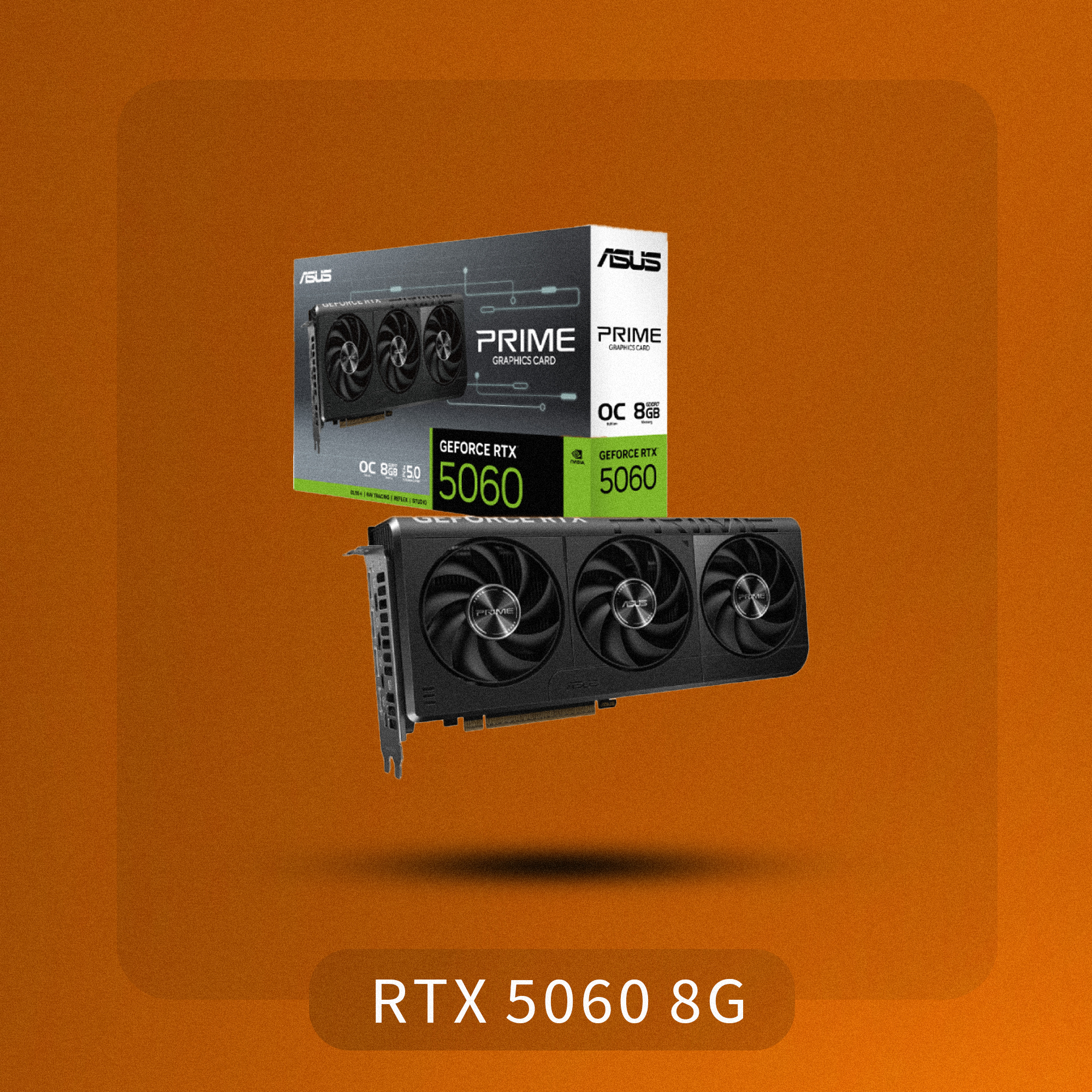 RTX 5060 8G RTX 5060 8G قیمت و خرید کارت گرافیک ایسوس مدل - تصویر 1